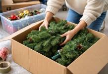 Tippek a műfenyő helyes elpakolásához